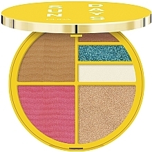 Fragrances, Perfumes, Cosmetics Eyeshadow - Pupa Sun Days Face & Eyes Waterproof Palette