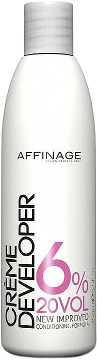 Cream Developer 6% - Affinage Salon Professional Creme Developer — photo N1