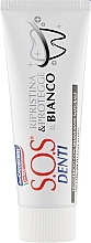 Toothpaste 'Professional & Safe Whitening' - Pasta Del Capitano SOS Denti Whitening — photo N1