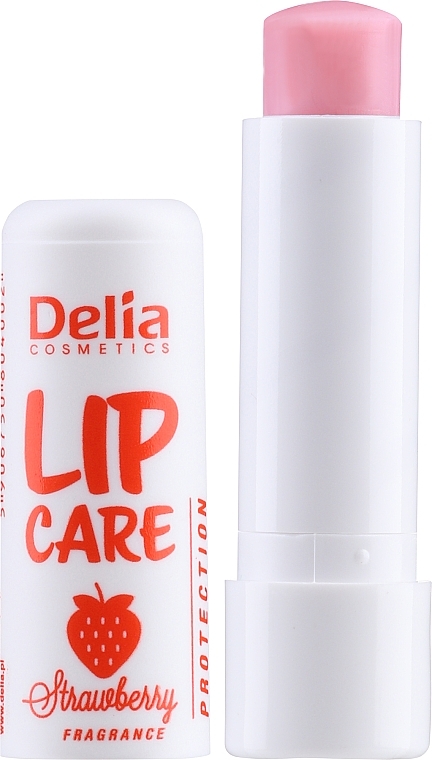 Lip Balm - Delia Lip Care Strawberry — photo N1