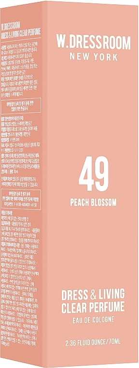 W.Dressroom Dress & Living Clear Perfume No.49 Peach Blossom - Dress & Living Perfume — photo N1