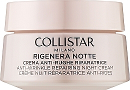 Fragrances, Perfumes, Cosmetics Face & Neck Night Cream - Collistar Rigenera Anti-Wrinkle Repairing Night Cream