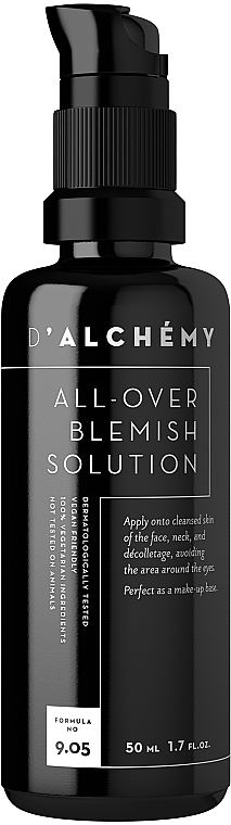 Cream for Oliy and Combination Skin - D’alchemy All Over Blemish Solution — photo N1