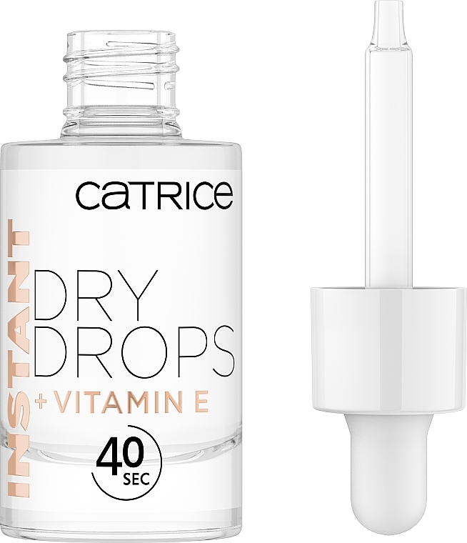 Nail Dryer Drops - Catrice Instant Dry Drops + Vitamin E — photo N2