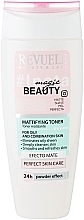 Fragrances, Perfumes, Cosmetics Face Tonic - Revuele Magic Beauty Mattifying Toner