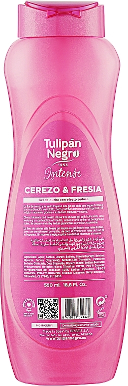 Cherry & Freesia Shower Gel - Tulipan Negro Cherries & Freesia Shower Gel — photo N2