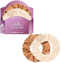 Fragrances, Perfumes, Cosmetics Hair Spiral - Invisibobble Sprunchie Slim Premium Caramel Cream