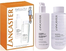 Fragrances, Perfumes, Cosmetics Set - Lancaster Comforting Duo Cleansing Softening Set (milk/400ml + toner/400ml)