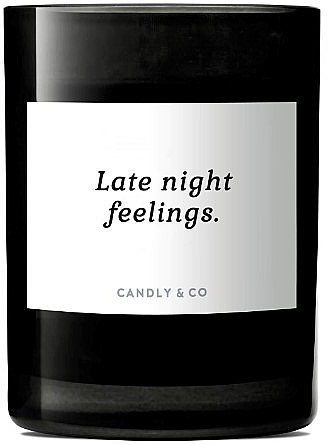 Scented Candle - Candly & Co No.6 Late Night Feelings Scented Candle — photo N2