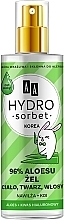 Fragrances, Perfumes, Cosmetics Universal Gel 96% - AA Hydro Sorbet Gel (spray)