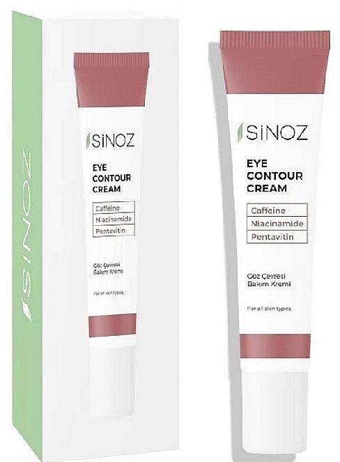 Moisturizing Anti-Wrinkle & Dark Circles Eye Cream - Sinoz Eye Contour Cream — photo N1