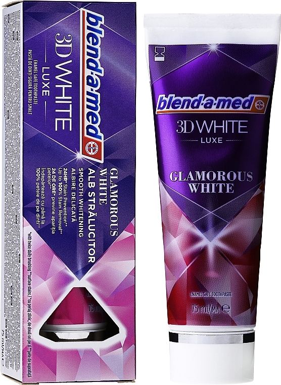 Toothpaste - Blend-a-med 3d White Lux Glamour Toothpaste — photo N2