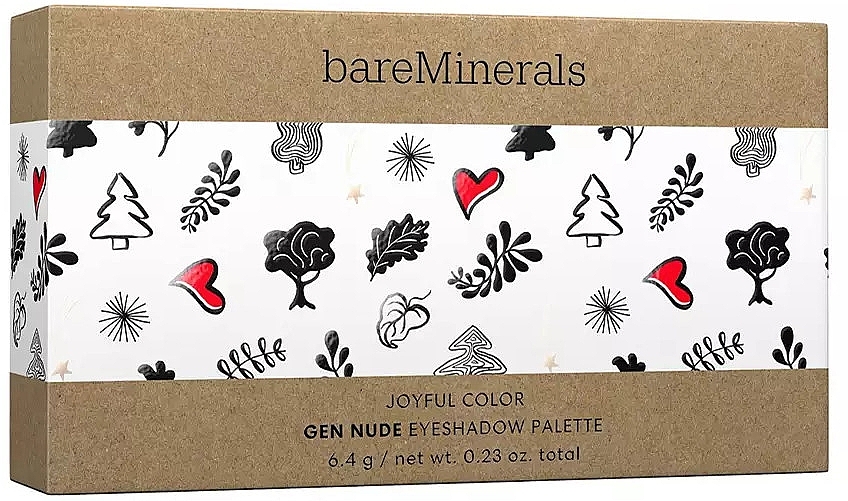 Eyeshadow Palette - Bare Minerals Joyful Color Gen Nude Eyeshadow Palette — photo N3