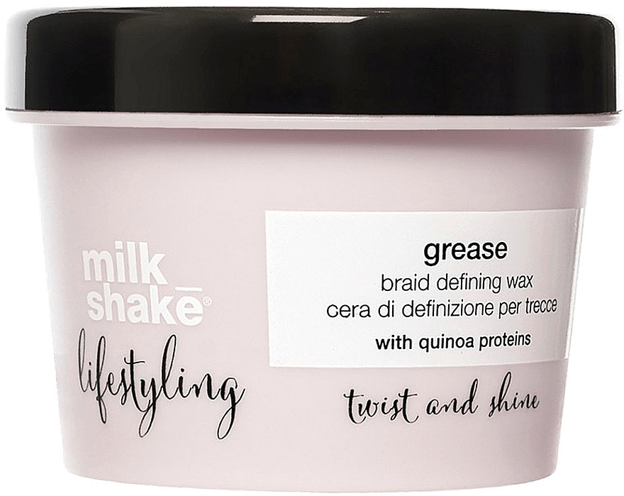 Hair Styling Wax - Milk Shake Lifestyling Grease Braid Defining Wax — photo N1