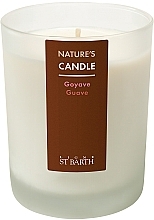 Fragrances, Perfumes, Cosmetics Paraffin Candle with Guava Scent - Ligne St Barth Body