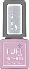 Fragrances, Perfumes, Cosmetics Wipe Off Rubber Top Coat - Tufi Profi Premium Rubber Top