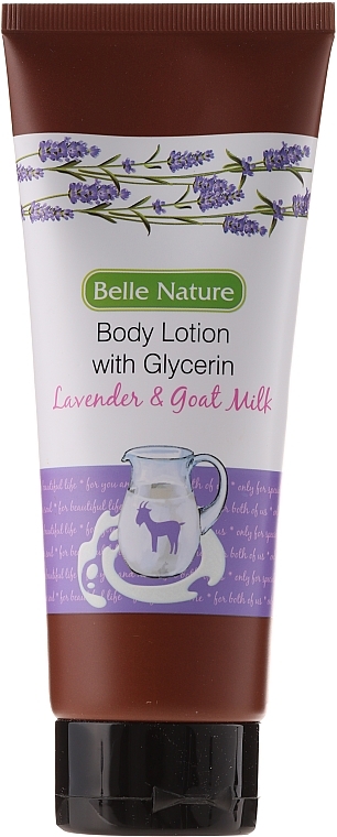 Body Balm - Belle Nature Body Lotion With Glycerin Lavender & Goat Milk — photo N1