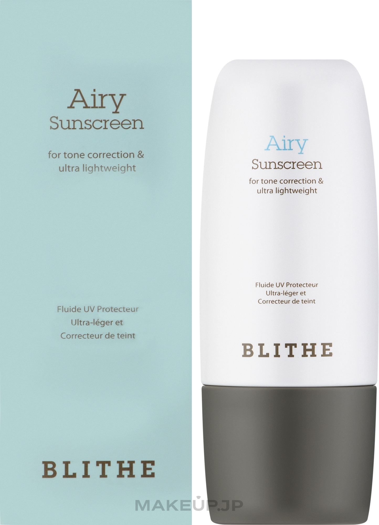 Sunscreen - Blithe Uv Protector Airy Sunscreen Cream — photo 50 ml