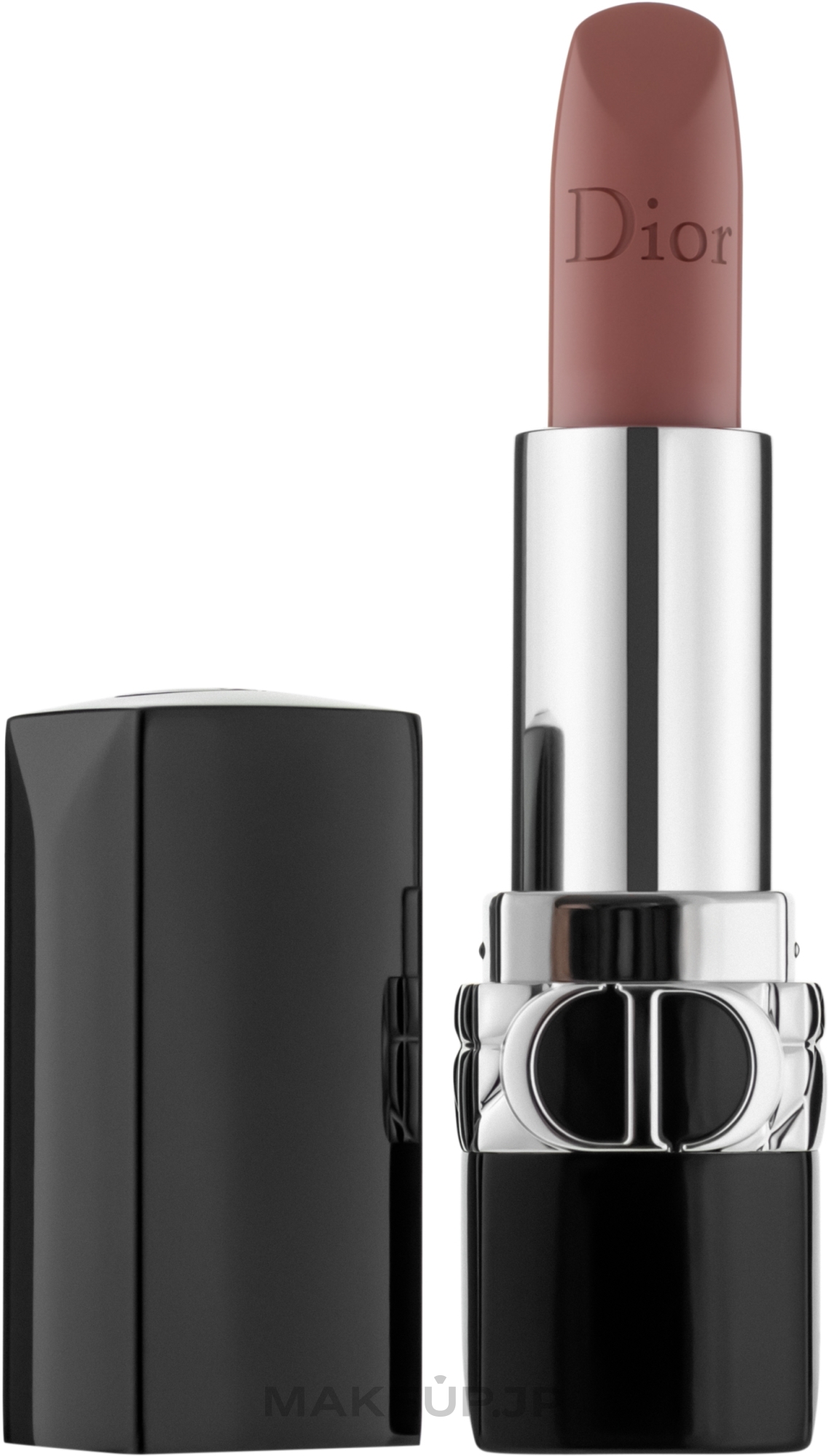 Lipstick with Refill - Dior Rouge Refillable Lipstick — photo 100 - Nude Look Velvet