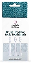 Fragrances, Perfumes, Cosmetics Replaceable Sonic Toothbrush Head, white - Spotlight Oral Care Sonic Head Replacements In White