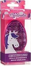 Fragrances, Perfumes, Cosmetics Hairbrush "Detangle", purple-pink - Martinelia