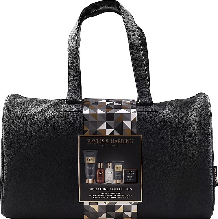 Set, 6 products - Baylis & Harding Black Pepper & Ginseng Gift Set — photo N1