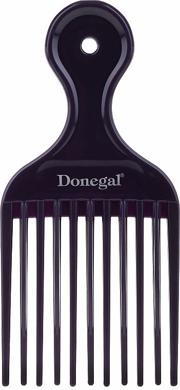 Hair Comb 15.4 cm, purple - Donegal Afro Hair Comb — photo N1