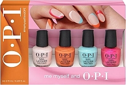 Fragrances, Perfumes, Cosmetics Set - OPI Me Myself And Opi Nail Lacquer Mini Kit (nail/lacquer/4x3,75ml)