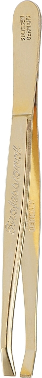 Tweezers in Blister 06-0452, golden - Niegelon Solingen Professional — photo N2