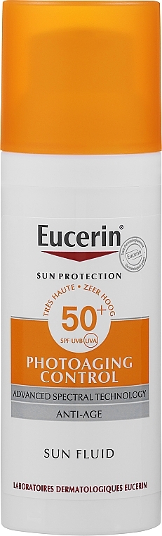 Anti-Aging Sun Fluid - Eucerin Sun Protection Photoaging Control Sun Fluid SPF 50  — photo N2