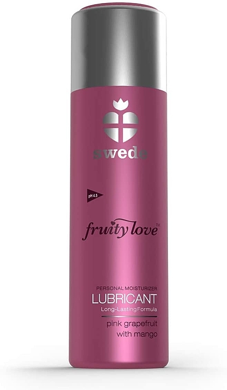 Pink Grapefruit with Mango Lubricant - Swede Fruity Love Lubricant Pink Grapefruit With Mango — photo N1