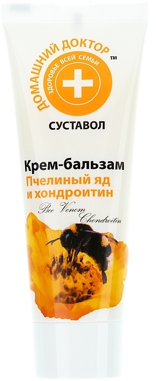 Bee Venom & Chondroitin Cream Balm - Domashniy Doktor — photo N1