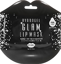 Hydrogel Lip Patch with Pearl Extract - BeauuGreen Hydrogel Glam Lip Mask Black Pearl — photo N1