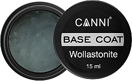 Fragrances, Perfumes, Cosmetics Repairing Base Coat, 15 ml - Canni Wollastonite Base Coat