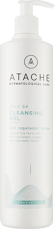 Regulating Cleansing Gel for Oily Skin - Atache Oily SK Cleansing Gel — photo N3