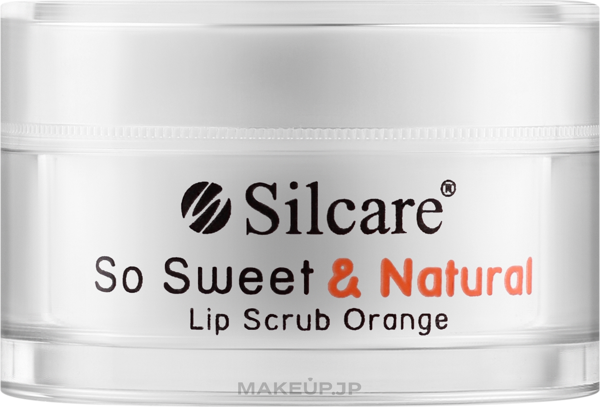 Lip Scrub - Silcare Quin Face So Sweet & Natural Lip Scrub Orange — photo 15 g