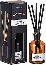 Fragrance Diffuser - Paddywax Apothecary Glass Reed Diffuser Vetiver & Cardamom — photo N4