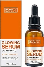 Fragrances, Perfumes, Cosmetics Face Serum - Beauty Formulas Glowing Serum 2% Vitamin C