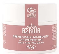 Fragrances, Perfumes, Cosmetics Mattifying Face Cream - Beroia Mattifying Face Cream