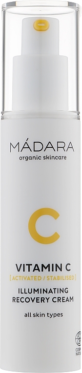 Moisturizing Repairing Face Cream with Vitamin C - Madara Cosmetics Vitamin C Illuminating Recovery C Cream — photo N2