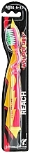 Fragrances, Perfumes, Cosmetics Kids Toothbrush "Wonder Grip", pink - Reach