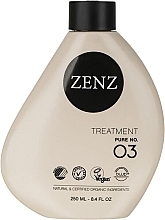 Fragrances, Perfumes, Cosmetics Protein Hair Treatment - Zenz Organic Pure No. 03 Treatment