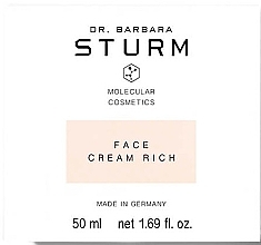 Enriched nourishing face cream - Dr. Barbara Sturm Face Cream Rich — photo N2