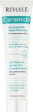 Acne-Prone Skin Night Gel - Revuele Ceramide Anti-Blemish Night Face Gel For Acne-Prone Skin — photo N1