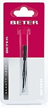 Fragrances, Perfumes, Cosmetics Slanted Tweezers, chrome-plated - Beter Beauty Care