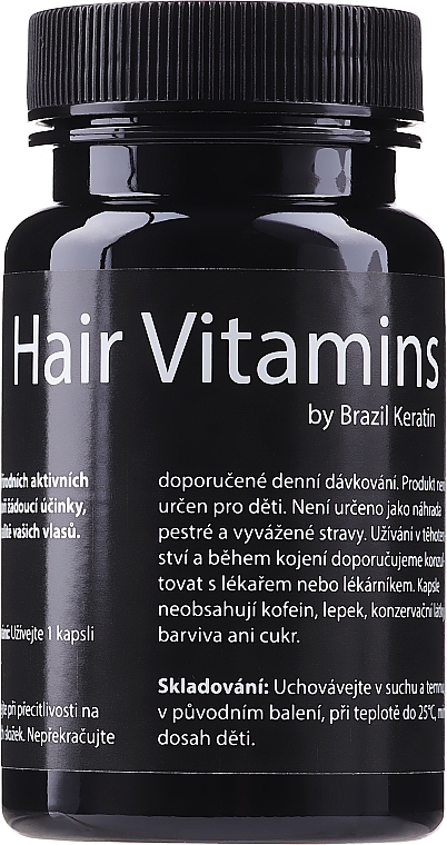 Hair Growth & Thickness Vitamins - Brazil Keratin Hair Vitamins — photo N1