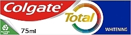 Toothpaste - Colgate Total Whitening Toothpaste New Technology — photo N6