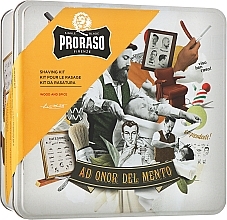 Fragrances, Perfumes, Cosmetics Shaving Set - Proraso Wood & Spice Gift Set (cr/100ml + cr/100ml + balm/100ml)