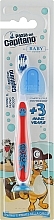 Fragrances, Perfumes, Cosmetics Kids Toothbrush 3+, soft, red with lion - Pasta Del Capitano