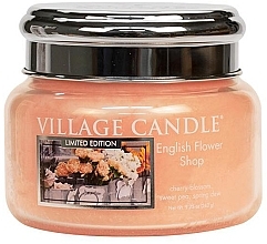 Fragrances, Perfumes, Cosmetics Scented Candle in Jar - Village Candle English Flower Shop Glass Jar